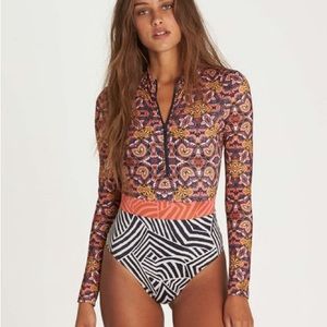 Billabong Sun Tribe Long Sleeve Swimsuit